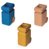 Fagus Wooden Toys Set of Two Dust Bins for Refuse Truck Model Number 20.81 20.82 20.83