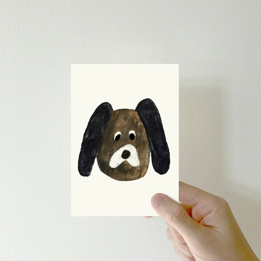 See You See Me Studio Woof Portrait Card