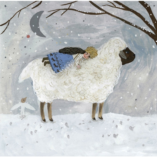 Tijana Lukovic Tijana Draws Sheep Dreams Print 20 x 20cm