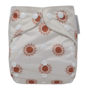 Modern Cloth Nappies Duo Pocket One Size Reusable Nappy - Soleil