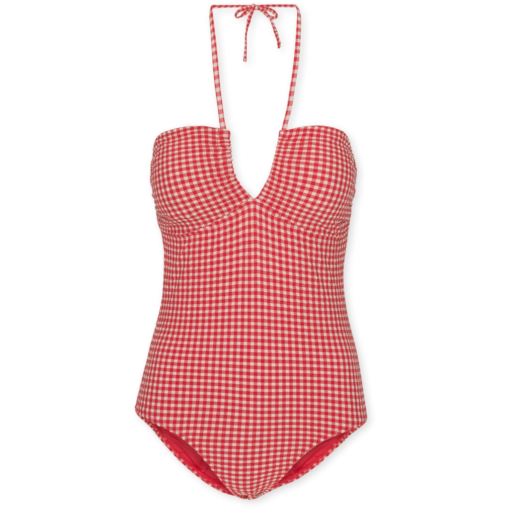 Konges Sløjd Women's Soline Swimsuit - Barbados Cherry