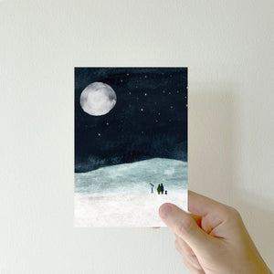 See You See Me Studio Starry Night Card
