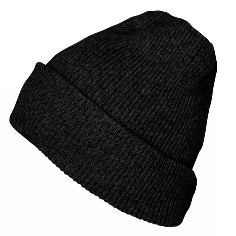 MP Denmark Stockholm Wool/Cashmere Beanie - Dark Grey