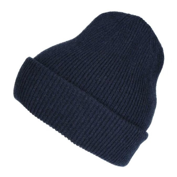 MP Denmark Stockholm Wool/Cashmere Beanie - Navy