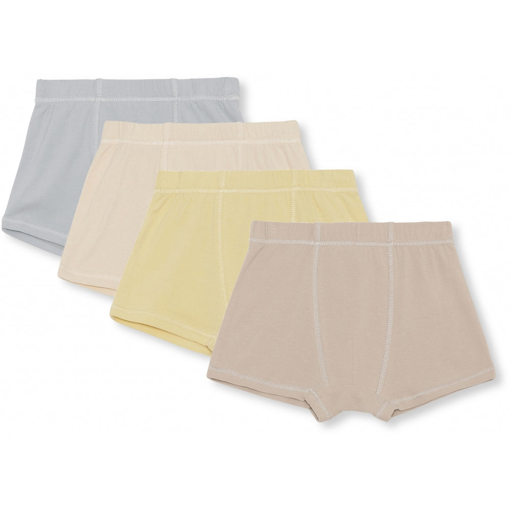 Konges Sløjd Basic Boxers, 4 Pack - Tonal