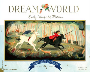 New York Puzzle Company Unicorn Dream - 80 Piece Puzzle - Emily Winfield Martin