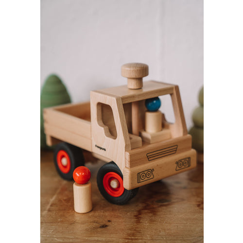 Fagus Wooden Toys Unimog Basic Truck 10.02