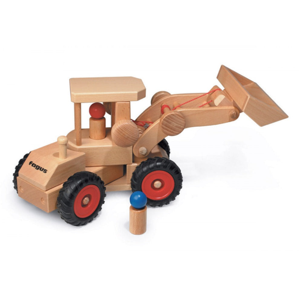 Fagus Wooden Toys Wheel Loader Model Number 10.47