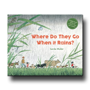 Floris Books Where Do They Go When It Rains? - Gerda Muller