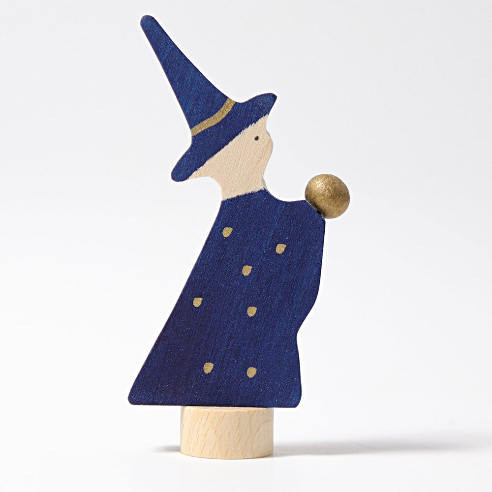 GRIMMS Decorative Figure for Celebration Ring Birthday Spiral - Wizard