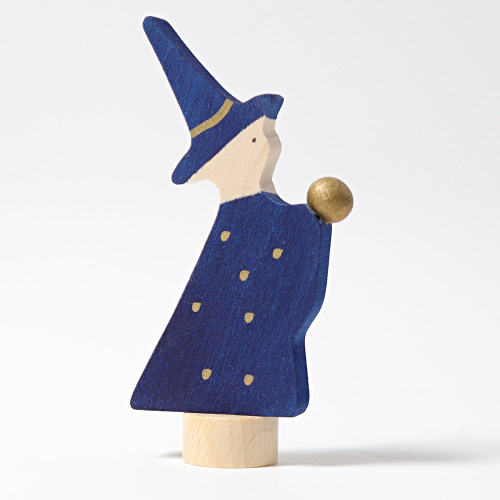 GRIMMS Decorative Figure for Celebration Ring Birthday Spiral - Wizard