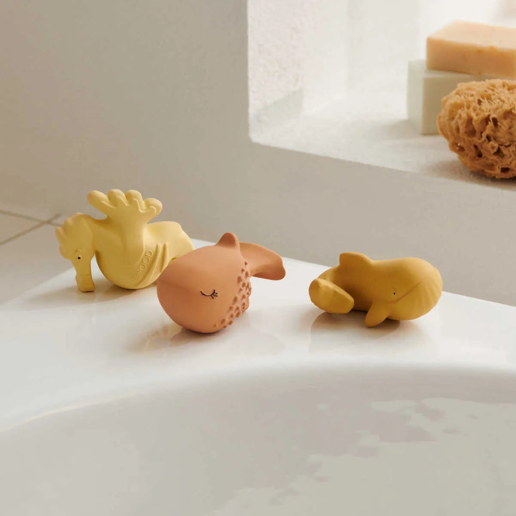 Liewood Nori Bath Toys - Fish/Seahorse/Whale