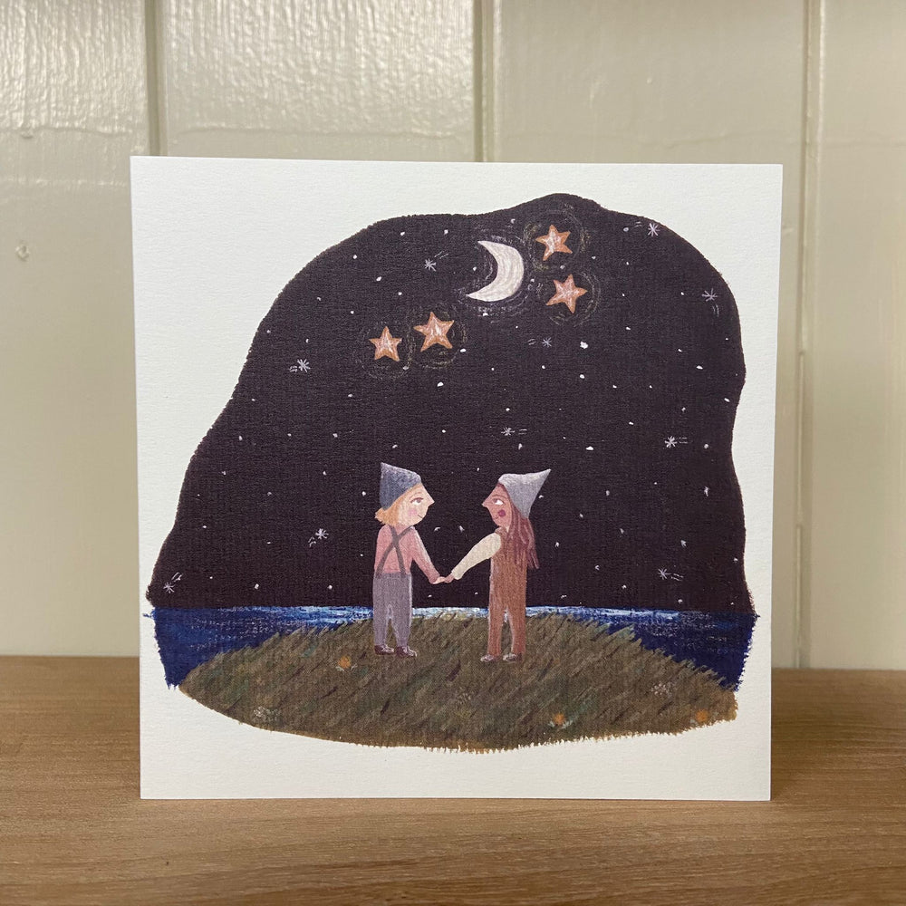 Lydia Mae Design Seaside at Night Card