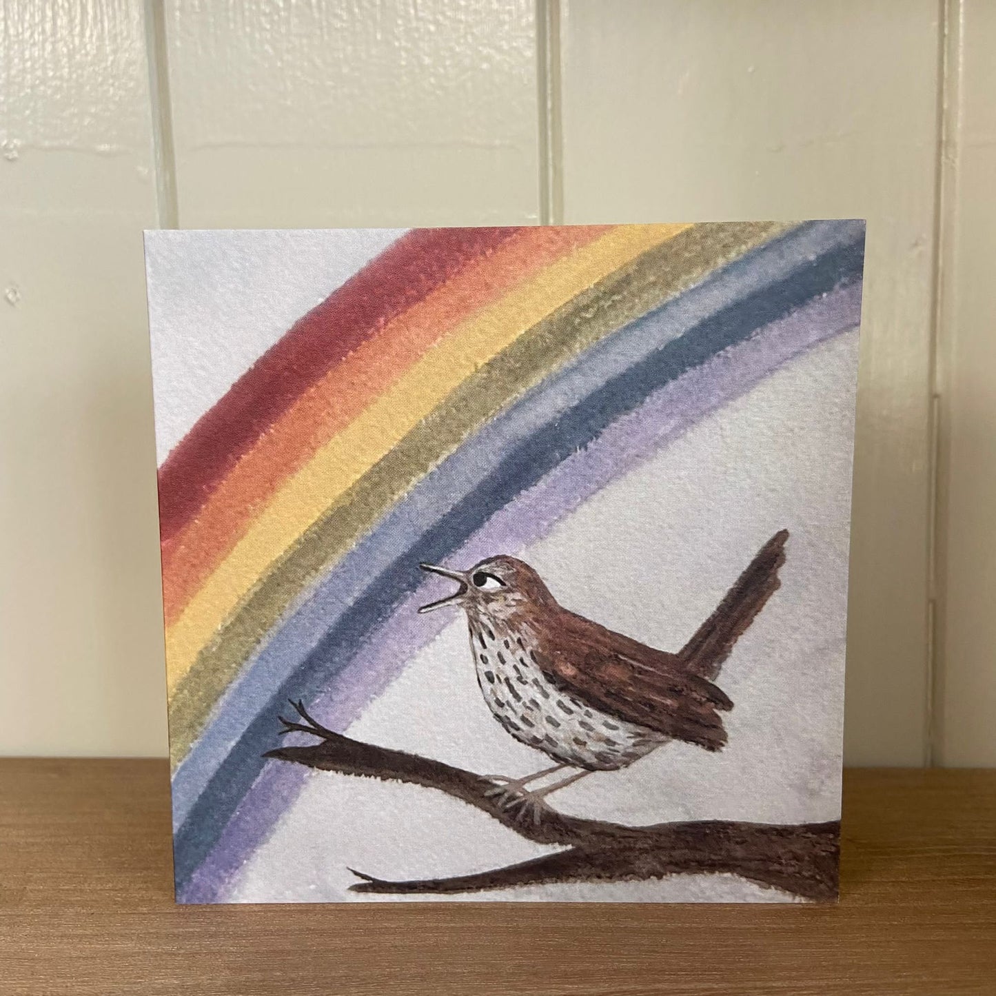 Rainbow Song Greetings Card