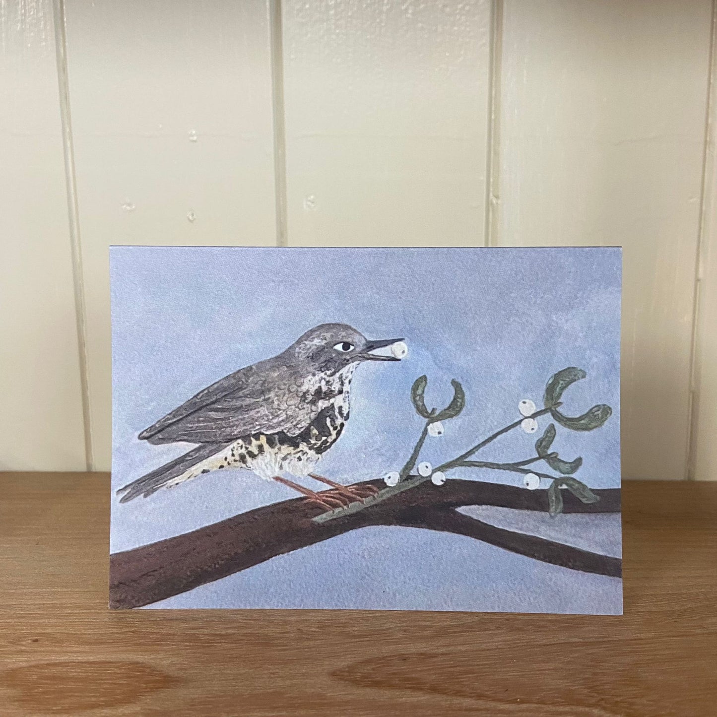 Lydia Mae Design Mistle Thrush Greetings Card