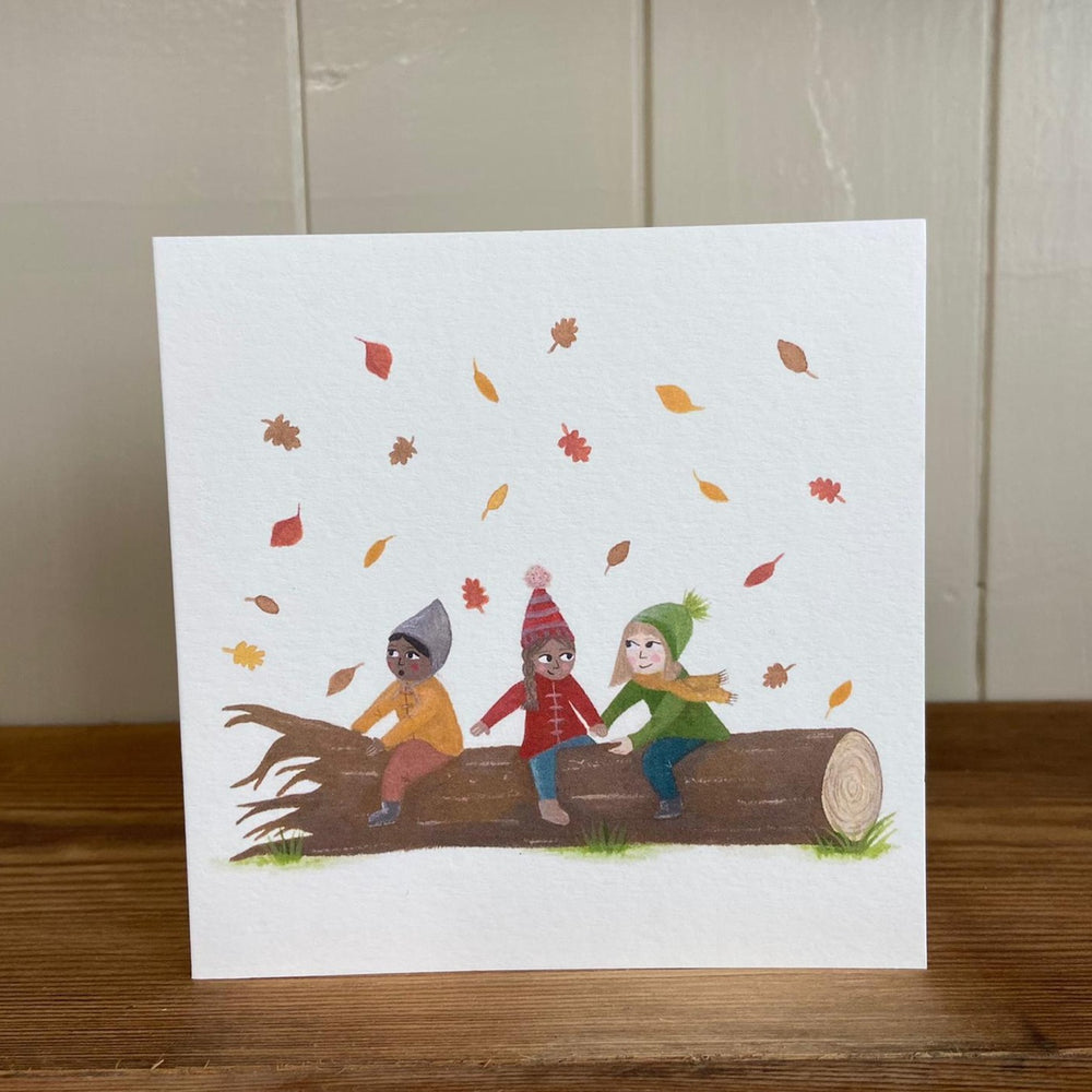 Lydia Mae Design Tree Train Card