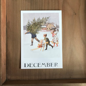 Elsa Beskow Seasonal Postcard (Single)