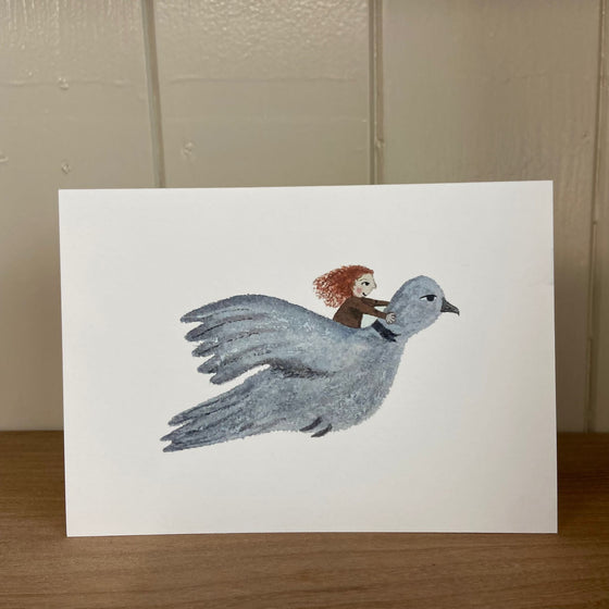 Collared Dove Greetings Card