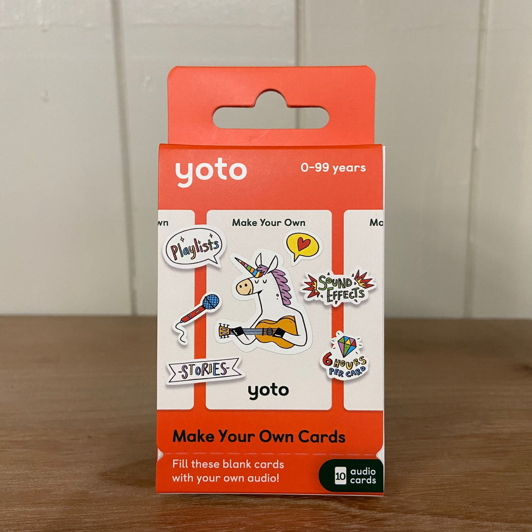 Make Your Own Yoto Cards (Pack of 10)