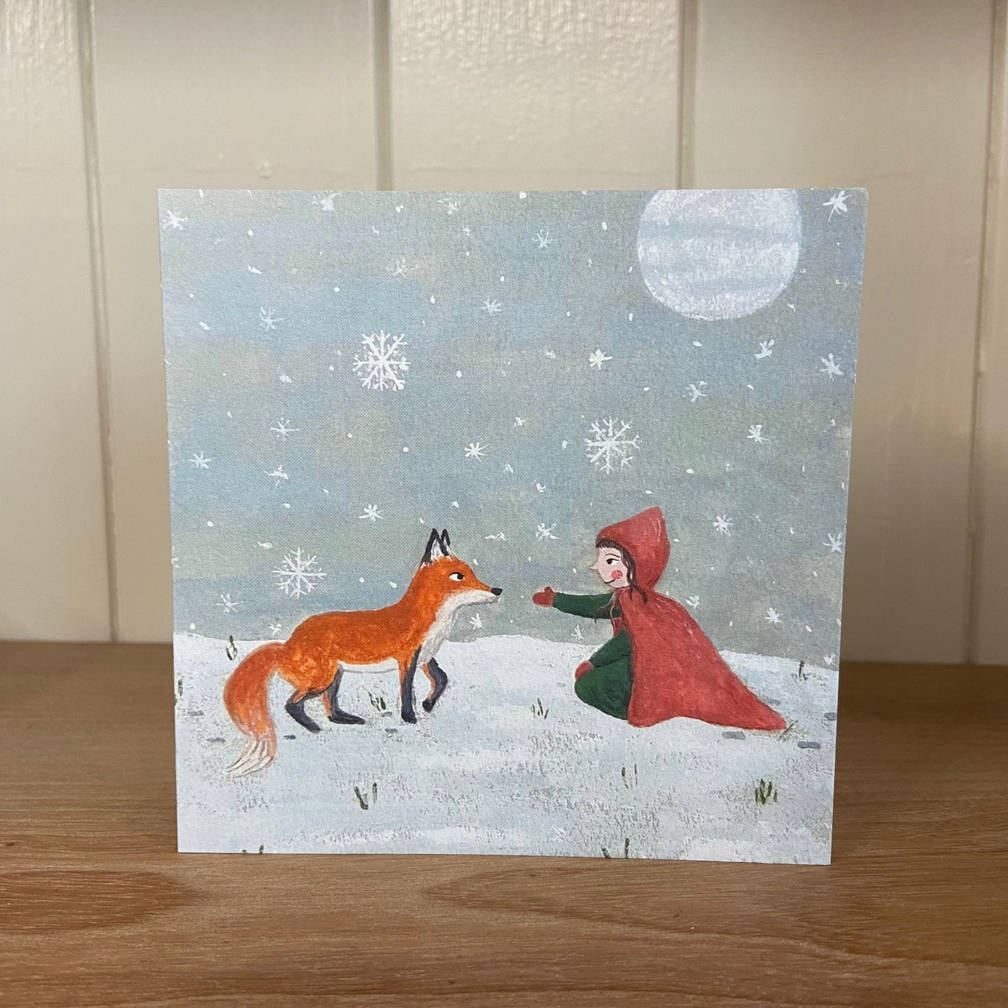 Lydia Mae Design Winter Fox Greetings Card