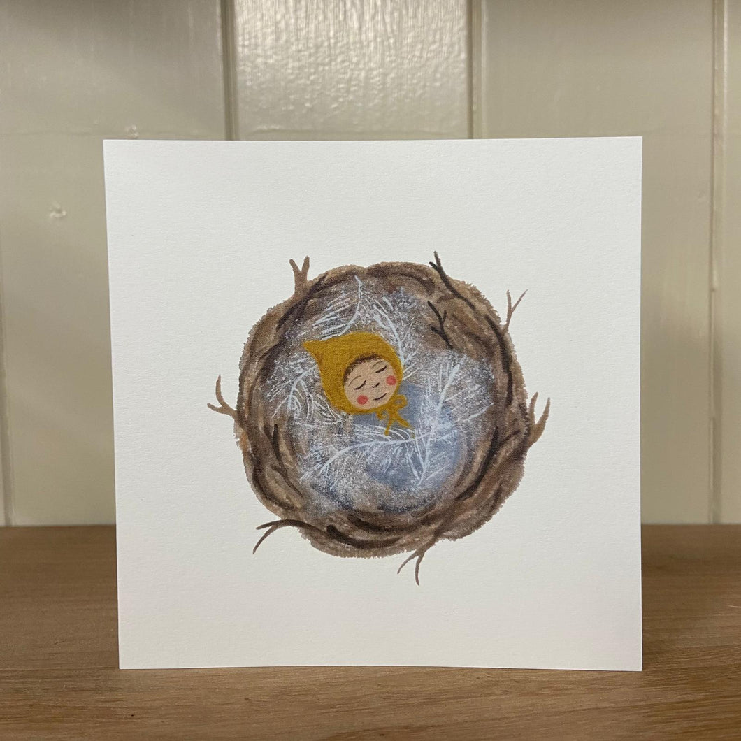 Lydia Mae Design Baby Nest Card