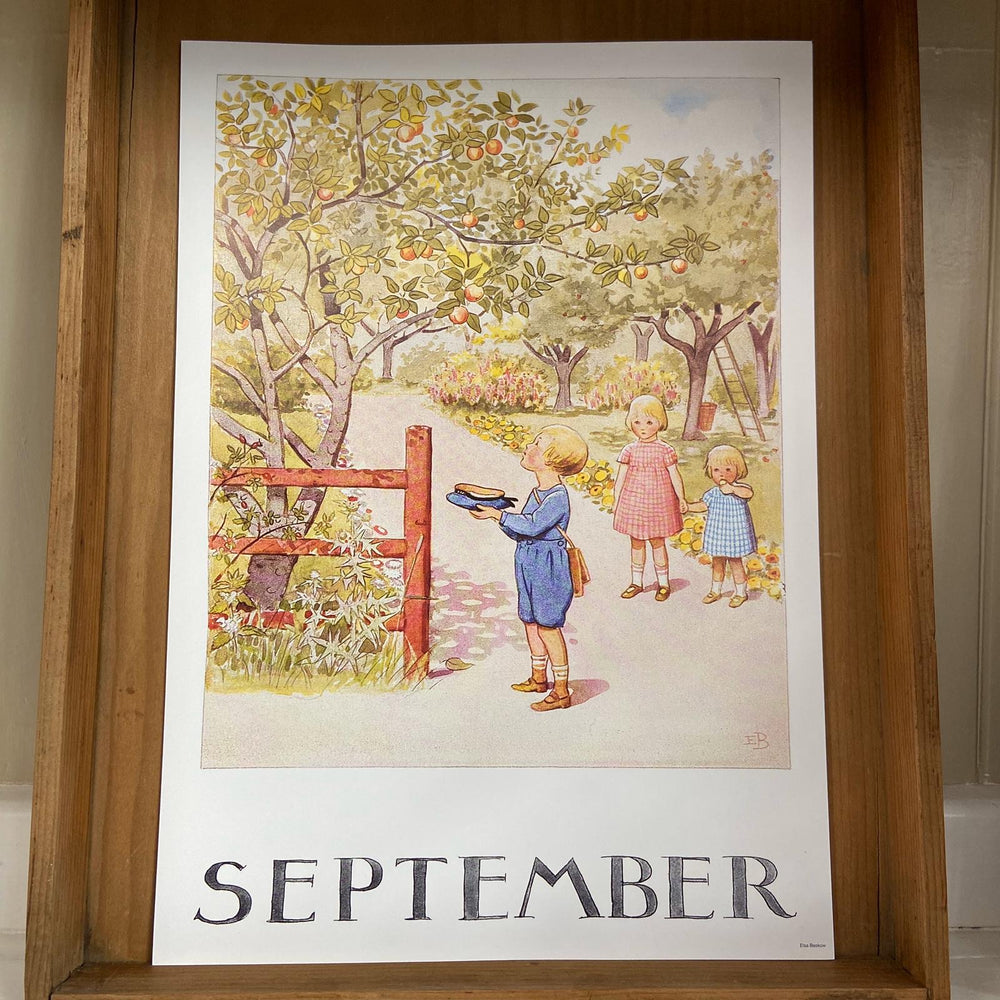 
                      
                        Elsa Beskow Seasonal A4 Poster (Single)
                      
                    