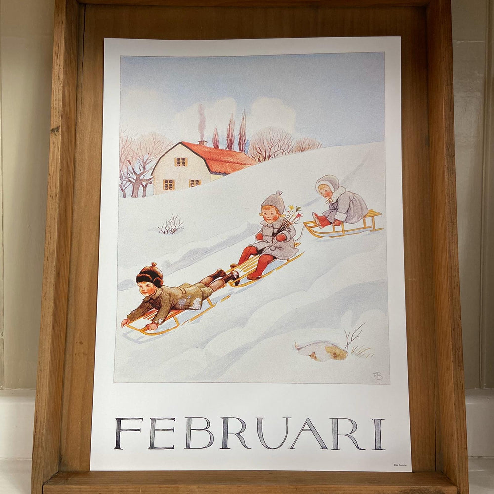 
                      
                        Elsa Beskow Seasonal A4 Poster (Single)
                      
                    