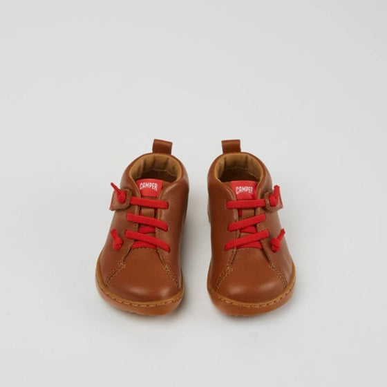 Camper Peu Ankle Boots - Tan