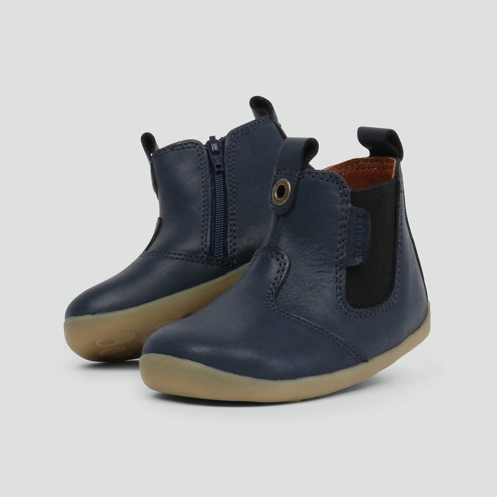 
                  
                    Bobux Step Up Jodhpur Navy 18 19 20 21 22 Classic Chelsea Boot
                  
                