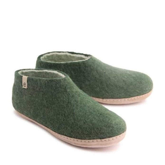 
                      
                        egos Copenhagen Slipper Shoe - Green
                      
                    